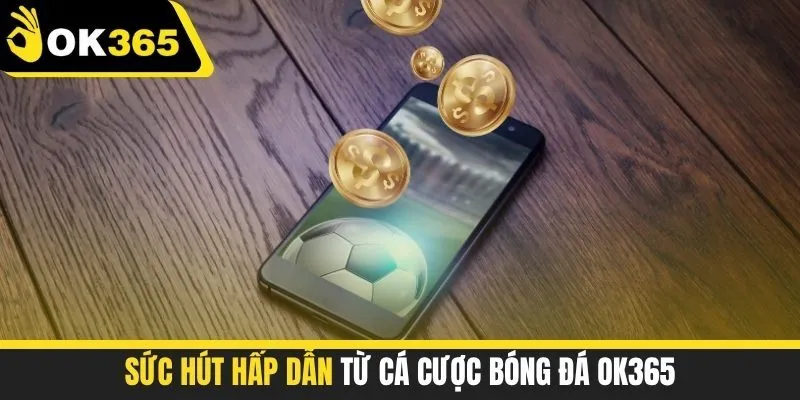 Sức hút hấp dẫn từ cá cược bóng đá OK365