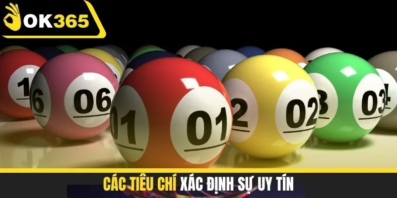 Các tiêu chí xác định sự uy tín